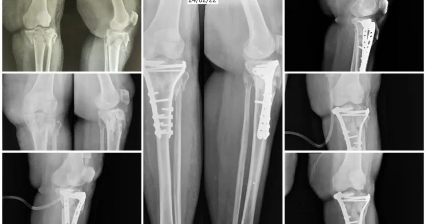Right Proximal Tibia Fracture Surgery with Bicolumnar Plates Balanku Hospital